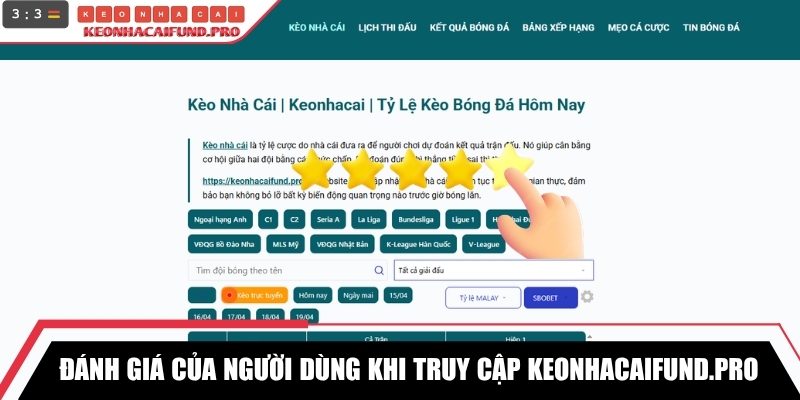 Đánh giá thực tế của người dùng khi truy cập Keonhacaifund.pro